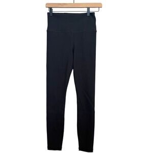 NWOT Athleta Elation Rib Tight Leggings in Black High Rise New